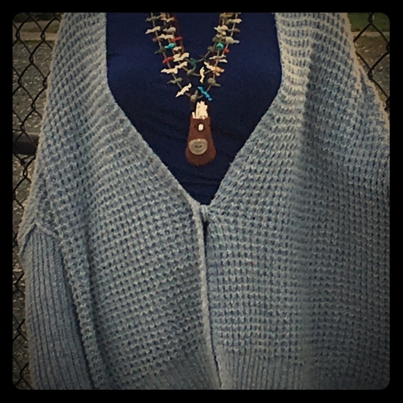 Free People Sweaters - FREE PEOPLE WAFFLING CHUNKY CARDIGAN