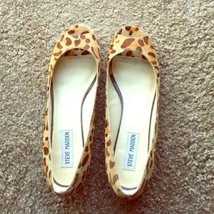 Steve Madden Leopard Print Flats