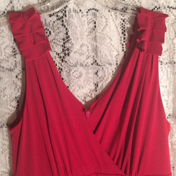 Max & Cleo Dresses & Skirts - Bundle Red Max and Cleo empire waist knit dress