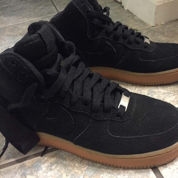 Suede Air Force 1s
