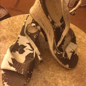 J Crew wedges