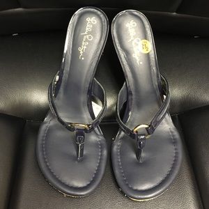 Lilly Pulitzer wedges size 8.5