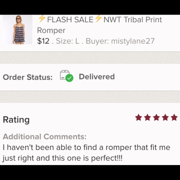 NWT Romper - Picture 4 of 4