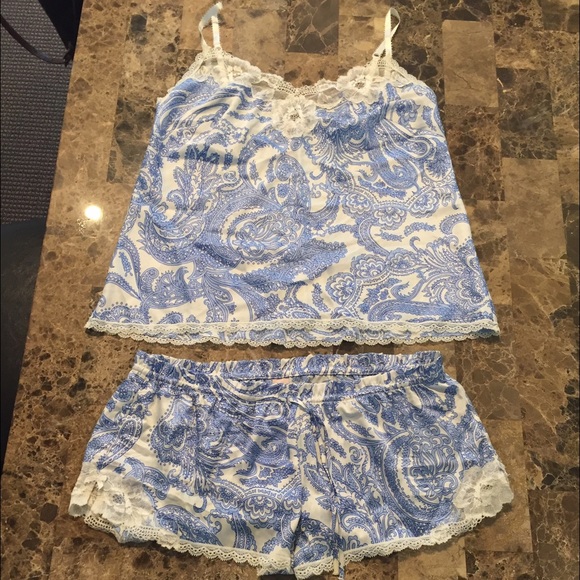 VS Satin Paisley PJ Set 💤