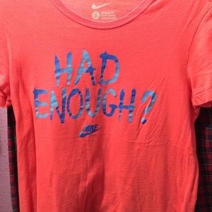 Women's Nike "had enough" regular fit t shirt