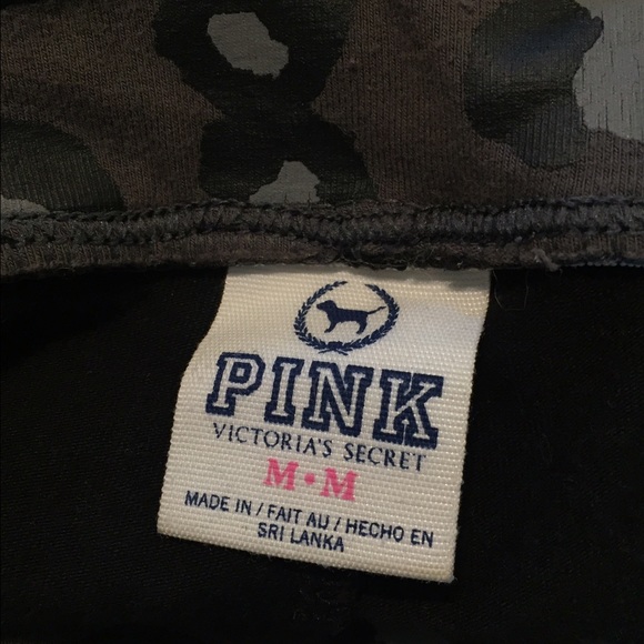 VS yoga shorts with leopard print band - Picture 4 of 4