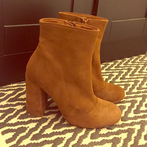 Suede Steve Madden Booties