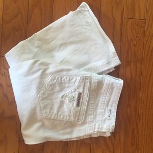 Hudson Jeans white signature bootcut!