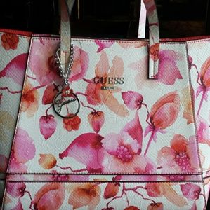 Guess Purse,floral print.