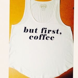 But First Coffee - Tank Top