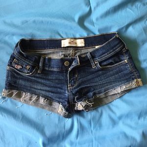 Hollister jean shorts