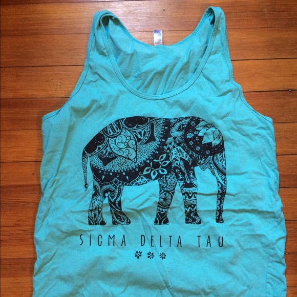 Sigma Delta Tau tank top