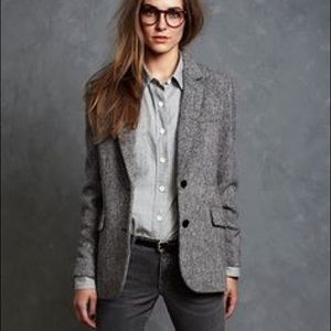 ♣️THEORY♣️ Slate gray tweed blazer!