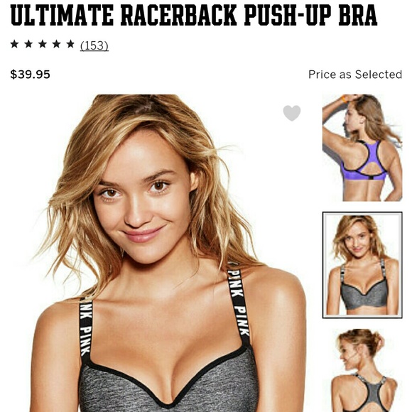 PINK DD Ultimate Sports Bra NWOT