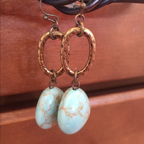 🌟FINAL PRICE🌟 Premier Designs turquoise earrings
