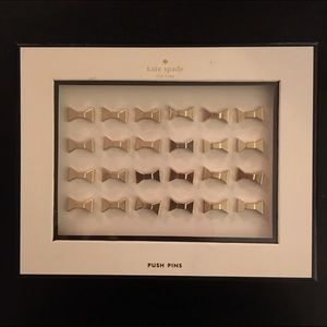 Kate Spade Bow Push Pins
