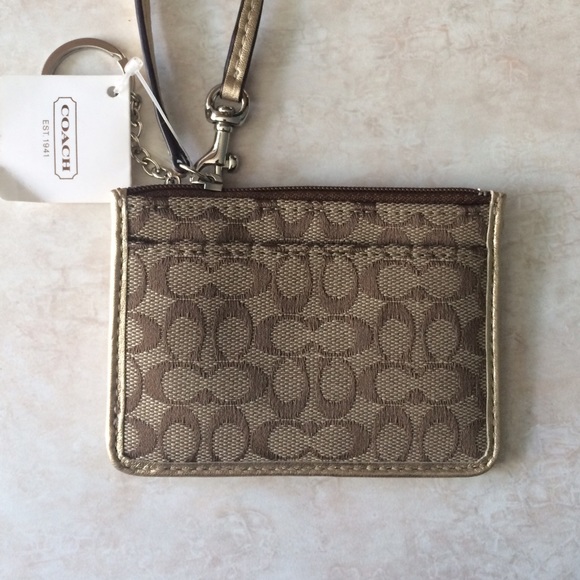 Nwt coach card holder