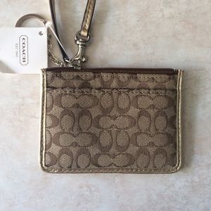 Nwt coach card holder