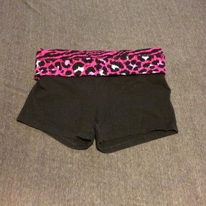 VS Pink yoga shorts