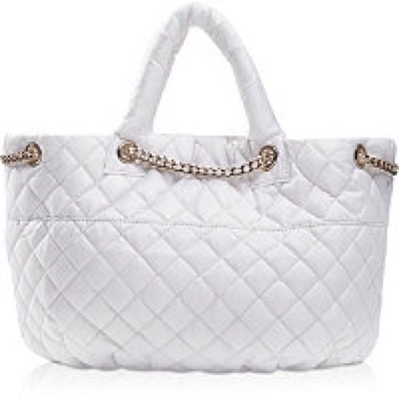 Quilted Nylon Tote