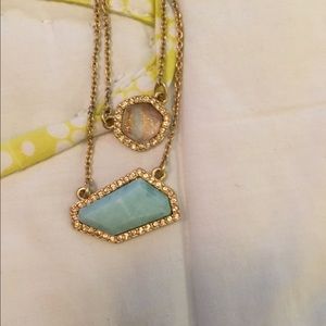 NWOT Sand + Sky convertible pendant necklace