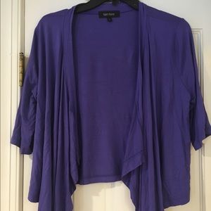 Karen Kane Purple Cardigan