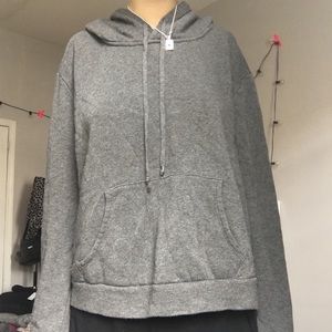 SUPER SOFT BRANDY MELVILLE GREY HOODIE