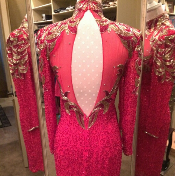 ***HP*** RARE Vintage Lilly Rubin cocktail dress - Picture 2 of 4