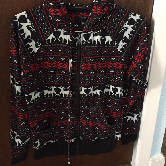 Christmas zip up
