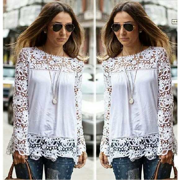 Stylish lace shirt - Picture 4 of 4