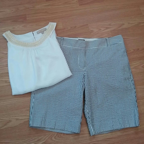 J. Crew Pants - 🆕J. CREW City Fit Seersucker Shorts✨NWOT