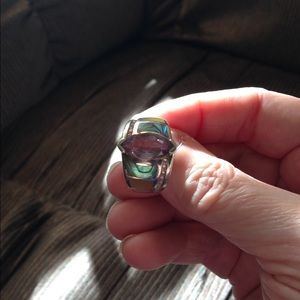 Beautiful amethyst ring!