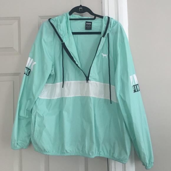 PINK Victoria's Secret Jackets & Blazers - PINK Half Zip Anorak