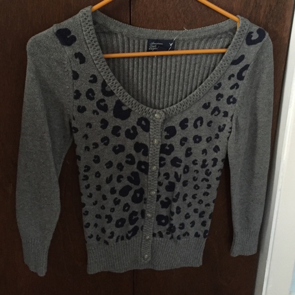 Cheetah print sweater