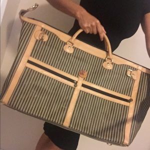 Large vintage Fendi carryon bag.