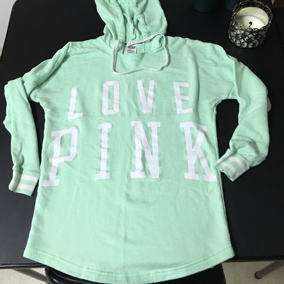 Victoria's Secret pink tunic hoodie