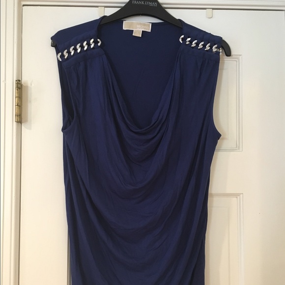 Navy Michael Kors Sleeveless blouse