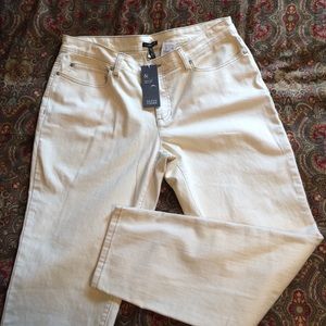 NWT Eileen Fisher Slim Ankle Jeans