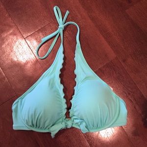 VS High-Tie Halter in Seafoam Glow