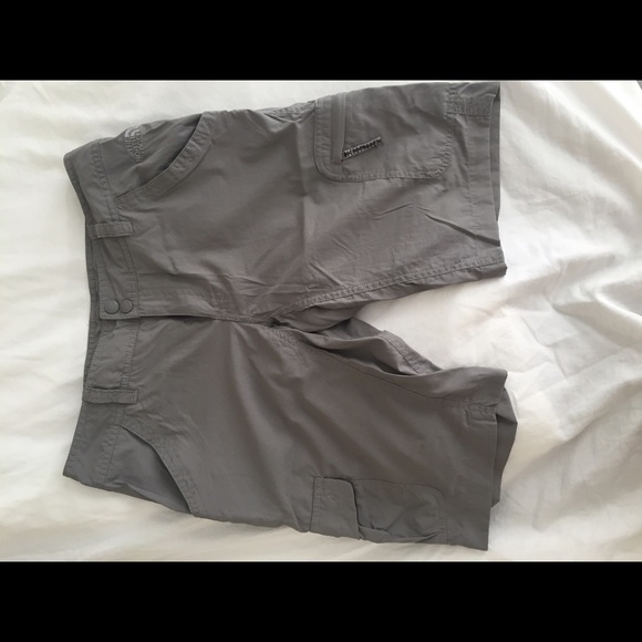 North Face nylon cargo shorts