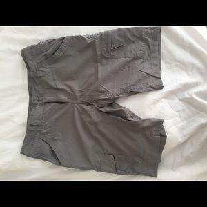 North Face nylon cargo shorts