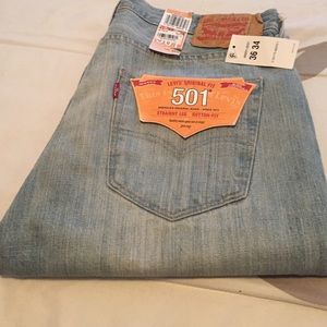 Levi's men jean's 501 brand new men's  Levi's