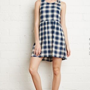 Tartan Plaid Smock Dress