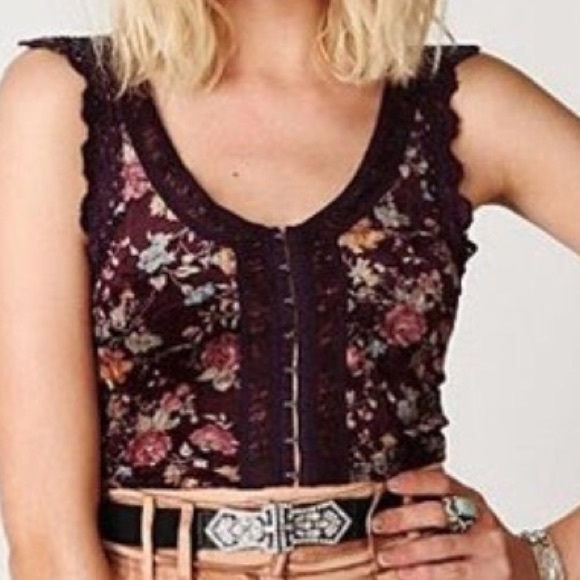 Free People Got Rhythm Crop Top