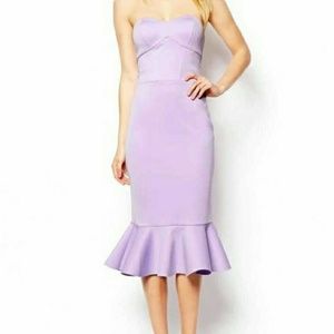 Lavender ASOS dress
