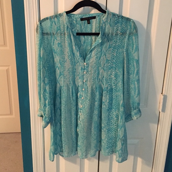 Snakeskin blouse