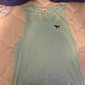 VS Pink high low tank