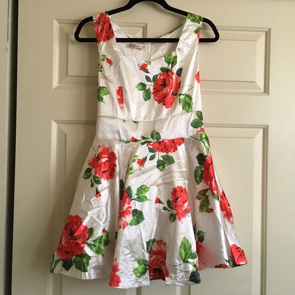 Cute Dress with Roses - Picture 2 of 3