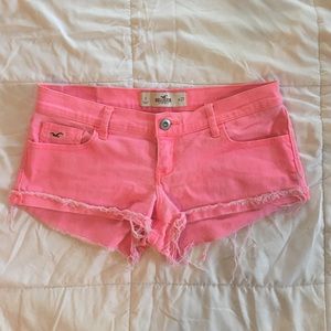 Pink shorts