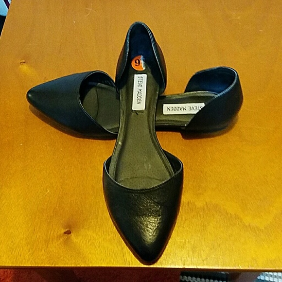 Black d'orsay flats